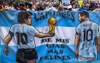 Messi cân bằng kỷ lục với Diego Maradona