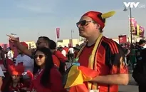 Màn đấu khẩu thú vị của cặp vợ chồng Bỉ - Maroc tại World Cup 2022