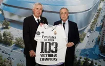 HLV Real Madrid vượt qua Sir Alex, lập kỷ lục mới tại Champions League