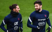 ĐT Pháp có thể hy vọng vào Giroud và Rabiot?
