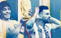 Bước ra khỏi cái bóng của Maradona - Cách Lionel Messi chiếm được trái tim của người Argentina