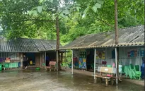 Lớp học tạm xuống cấp, cô trò canh cánh nỗi lo