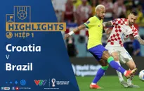 HIGHLIGHTS Hiệp 1 | ĐT Croatia vs ĐT Brazil | Vòng tứ kết VCK FIFA World Cup Qatar 2022™