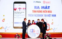 Ra mắt tính năng hỗ trợ hiến máu trên Facebook
