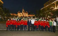TPHCM gặp gỡ huấn luận viên, vận động viên TPHCM thi đấu trong đội tuyển bóng đá nữ Việt Nam