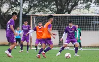 ĐT U23 Việt Nam làm quen với bóng thi đấu tại Giải vô địch U23 Đông Nam Á 2022