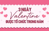 Bạn đã biết có tới 3 ngày Valentine trong năm?