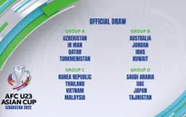 Kết quả bốc thăm VCK U23 châu Á 2022: U23 Việt Nam cùng bảng với Thái Lan, Malaysia và Hàn Quốc
