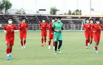 U23 Việt Nam tập với 10 cầu thủ trước trận bán kết