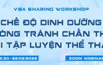 VBA tổ chức hội thảo về chấn thương & dinh dưỡng trong thể thao