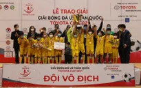 Đội U9 Sông Lam Nghệ An vô địch Giải Bóng đá U9 toàn quốc