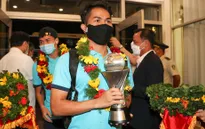 Đội tuyển U23 Việt Nam ấm áp ngày về
