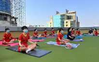 ĐT nữ Việt Nam tập phục hồi, chuẩn bị cho trận gặp ĐT nữ Đài Bắc Trung Hoa