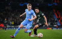 Hòa Sporting Lisbon, Man City vẫn hiên ngang vào tứ kết Champions League