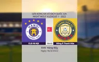 HIGHLIGHTS | CLB Hà Nội 1-0 Đông Á Thanh Hoá | Đá bù vòng 1 V.League 1-2022