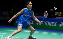 Kento Momota dừng bước tại tứ kết giải cầu lông Toàn Anh 2022