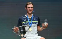 Viktor Axelsen giành chức vô địch giải cầu lông Toàn Anh 2022