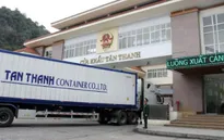 Nỗ lực thông quan hàng hóa qua cửa khẩu Tân Thanh