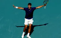 Miami mở rộng | Carlos Alcaraz thắng ấn tượng trước Marin Cilic