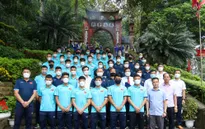 Đội tuyển U23 Việt Nam dâng hương tưởng niệm các Vua Hùng