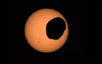 NASA ghi hình nhật thực trên sao Hỏa