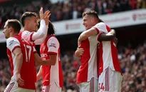 Thắng đậm Man Utd, Arsenal trở lại top 4 giải Ngoại hạng Anh