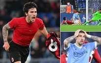 Serie A | AC Milan thắng nghẹt thở tại Olimpico, Napoli thua ngược khó tin