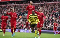 Jota tỏa sáng, Liverpool tạm chiếm ngôi đầu từ tay Man City