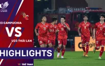 Highlights | U23 Campuchia 0-5 U23 Thái Lan (Bảng B bóng đá nam SEA Games 31)