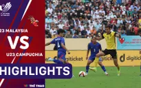 Highlights | U23 Malaysia 2-2 U23 Campuchia (Bảng B bóng đá nam SEA Games 31)