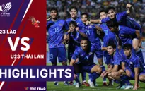 Highlights | U23 Lào 0-1 U23 Thái Lan (Bảng B bóng đá nam SEA Games 31)