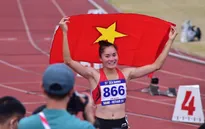 Quách Thị Lan giành HCV 400m vượt rào nữ SEA Games 31
