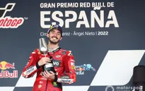 Francesco Bagnaia về nhất chặng MotoGP tại Tây Ban Nha