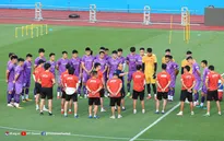 U23 Việt Nam bước vào buổi tập đầu tiên tại Việt Trì