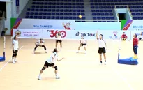 ĐT Cầu mây nữ VN làm quen với NTĐ SEA Games 31