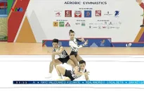 SEA Games 31 | Aerobic Việt Nam giành HVC nội dung đồng đội hỗn hợp nhóm 3 người