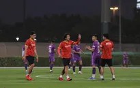 ĐT U23 Việt Nam bước vào buổi tập đầu tiên trong đợt tập huấn tại UAE