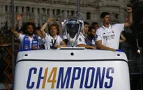 Real Madrid diễu hành ăn mừng chức vô địch Champions League
