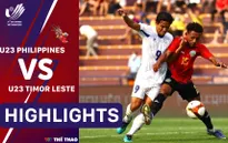 Highlights | U23 Philippines 4-0 U23 Timor Leste (Bảng A bóng đá nam SEA Games 31)