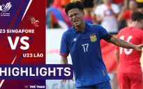 Highlights | U23 Singapore 2-2 U23 Lào (Bảng B bóng đá nam SEA Games 31)