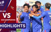 Highlights | U23 Lào 1-4 U23 Campuchia (Bảng B bóng đá nam SEA Games 31)