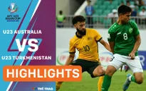 Highlights U23 AUSTRALIA vs U23 TURKMENISTAN | Kịch tính đến phút cuối cùng | Tứ kết AFC U23 Asian Cup 2022