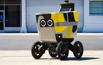 Uber thử nghiệm robot giao hàng tự động