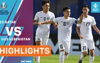 Highlights U23 QATAR vs U23 UZBEKISTAN | Thắng áp đảo với tỷ số tennis, chủ nhà thẳng tiến vào tứ kết