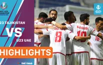 Highlights U23 TAJIKISTAN vs U23 UAE | Xác định thêm 1 đội bóng bị loại