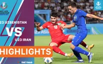 Highlights | U23 Uzbekistan 1-1 U23 Iran: Đôi công mãn nhãn!