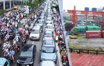 Metro Nhổn - Ga Hà Nội ì ạch 10 năm chưa về đích, ùn tắc giao thông như 'cơm bữa'