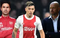 Arsenal và Man Utd đấu tay đôi trong thương vụ Lisandro Martinez
