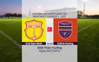Video Highlights | CLB Nam Định 0-1 Becamex Bình Dương | Vòng 5 V.League 1-2022