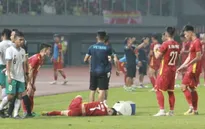 Tiền đạo U19 Việt Nam chấn thương nặng sau trận gặp Indonesia